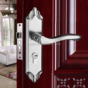 Stainless Steel Door Handle, Security Door Handle, lock Mortise handle lever door locks and handle