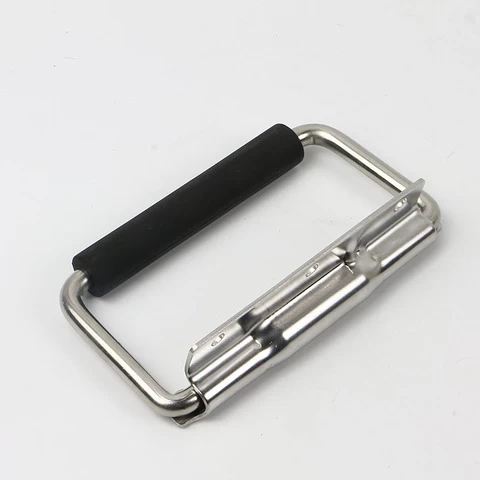 Stainless Steel Industrial Handle Spring Loaded Toolbox Door Cabinet Box Chest Pull Handle