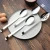 Import stainless steel serving spoon set, buffet salad rice kitchen spoon from China