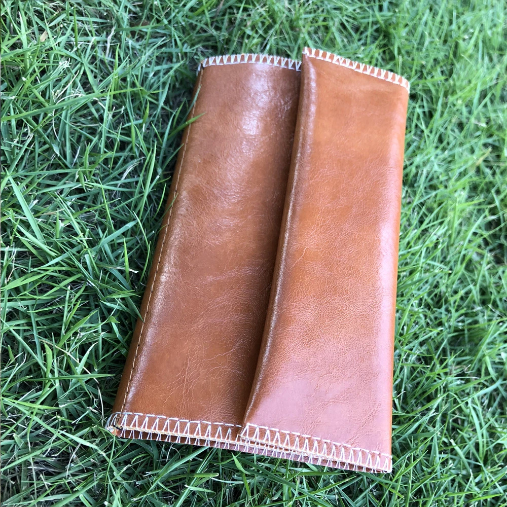 STARBUSS Portable PU Leather Wallet Purse Cigarette Tobacco Pouch Case Bag Holder