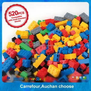 Stem Toy 520PCS Building Blocks Creative Bricks DIY Toy Educational Building Block Gift for KIDS
