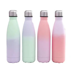 Stock Double Wall Stainless Steel Sport Water Bottle Vacuum Insulated Stainless Steel Water Drink Bottle