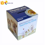 Stocked Small White Folding Paper Box