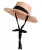 Import Sun Protection Ladies Beach Hat Natural Straw Handmade Raffia Straw Hat from China