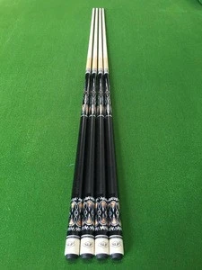 Superior quality maple material snooker billiards pool cues for carom play