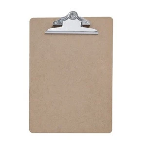 Supply cheap custom 100% recycle paper clipboard with butterfly clip