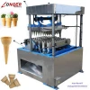 Sweet Pizza Cone Maker Ice Cream Cone Making Edible Waffle Cup Maker Machine