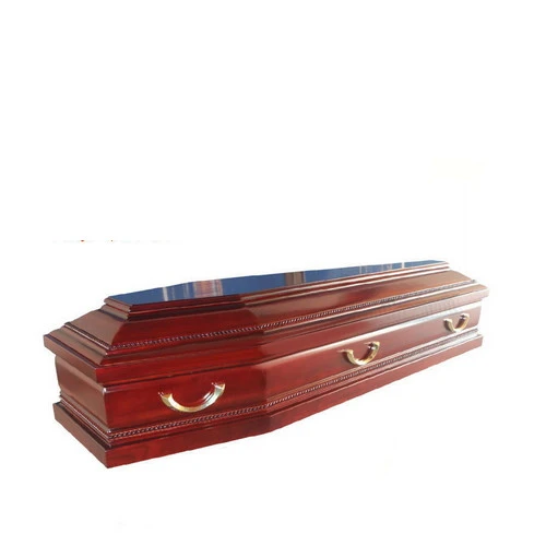 TD-E02 Adult Funeral Wooden Coffin From China Manufacturers