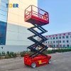 Tder Self-Propelled Aerial Work Lift Platform 8m 10m 12meters Lifting Scissor Lift