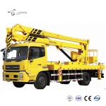 Telescopic aerial boom lift work truck supplier