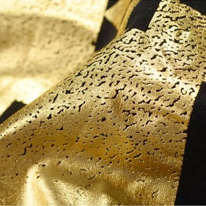 Textile foil use on clothes process