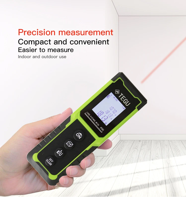 TG656 high accuracy measurement digital laser distance meter handheld laser range finder cheap laser distance