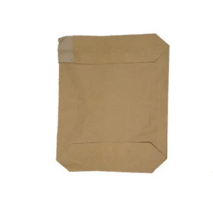 Three-layers kraft paper woven bag with valve