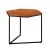 Import Three Modern wooden kitchen dining table black round MDF coffee table from China