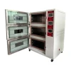 Three Zones Vacuum Equipment With Pump Industrial Laboratory Vacuum Constant Temperature Drying Oven