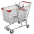 Import TMJ-2224China manufacturers Customized wholesale New commercial shopping accessories supermarket rack shopping trolley cart from China