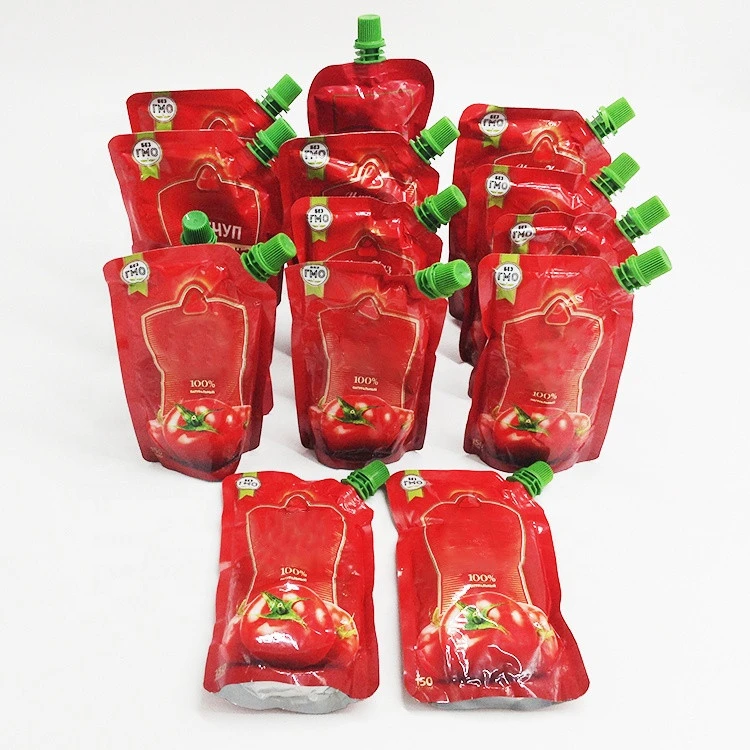 Tomato Canned in vegetable  Factory Price Large Pieces Good Taste Organic Ketchup Sauce tomato puree
