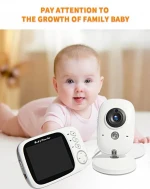 Top sales Smart Home Wireless 3.2 inch HD Baby Nanny Security Night Vision CCTV Video Baby Monitor
