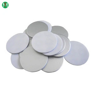 Top selling agrochemical glass container aluminium cap seal / daily use product high density Inner foam liner