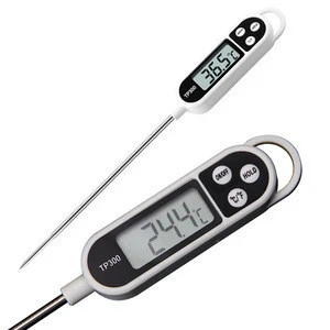TP300 Digital Food Thermometer Probe For Kitchen BBQ Meat Water Milk Oil Tea Soup Oven Temperature Measuring Tool