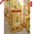 Import Traditional design floor standing clock with golden color DKC-612 from China