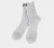Import Trendy athletic socks solid color white running sock breathable cotton sport socks for men from China