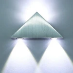 Triangle Wall Light 3W LED Wall Lamp For Bedroom Living Room Hallway