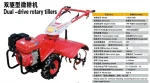 Triller tiller advanced technology Mini power tiller Mini Tiller machine garden cultivator