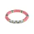 Import TTT Jewelry Flat Clay Disc Beads Colored Beads Wholesale Letter Bracelet Initial Heishi Bracelet Wholesale from China