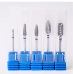 Tungsten carbide tornado nail drill bit manicure tools for nail drill machine
