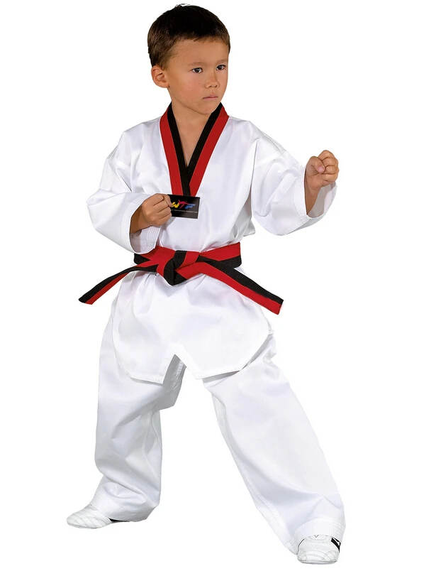 Ultra light adults 100% polyester taekwondo uniform on sale