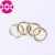 Import underwear accessories alloy lingerie buckles metal bra rings and sliders swimwear accessories from China