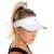 Import Unisex Adjustable Lightweight Sweat Absorption Empty Open Top Athletic Runners Sport Running Golf Tennis Sun Visor Hat from China