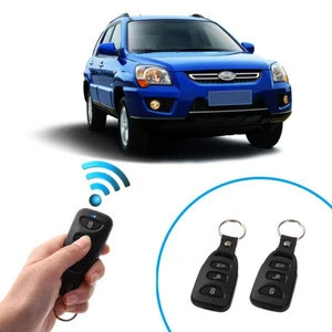 Universal Alarm Systems Car Remote Central Kit Door Lock Locking Vehicle Keyless Entry System New With Remote Controllers