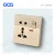 Import universal socket 3pin multifunction socket with 2pin socket  UK standard socket out put switch socket suppier from China