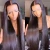 Import Unprocessed 100% Human Vrgin Hair Glueless Can Dyed Peruvian HD Lace Wig Straight 13x4 HD Lace Frontal Wig from China