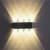 Import UP & Down LED Wall Light Decorate home Indoor lighting Led Wall Lamps AC100V 220V Aluminum Wall Sconce corridor from China