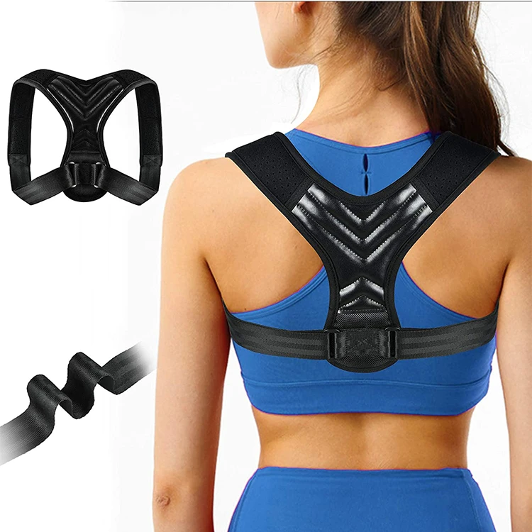 Upper back braces posture corrector fitness accessories women backs brace support  postures correctors kids straighteners