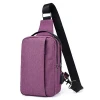 USB new fashion washed single Shoulder men and women chest Bag