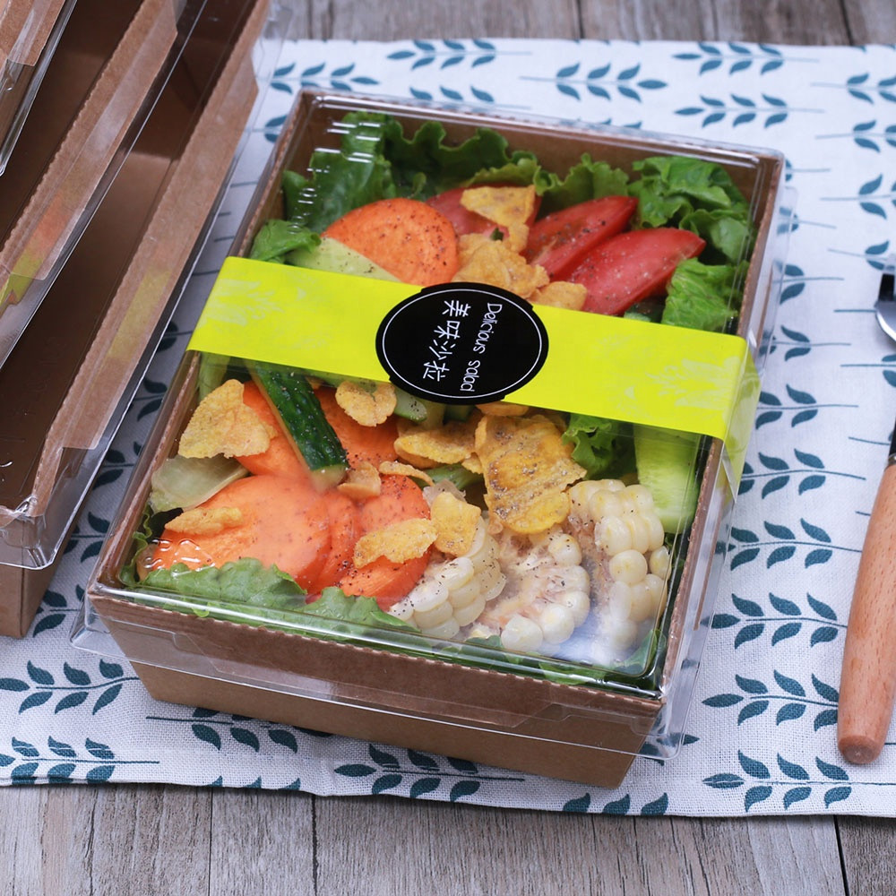 Buy Use And Throw Food Box Containers Meal Prep Food Paper Box Kitchen Containers from Jiangyin