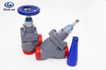 Use on Ammonia Freon CO2 industrial refrigeration compressor freon shut-off valve