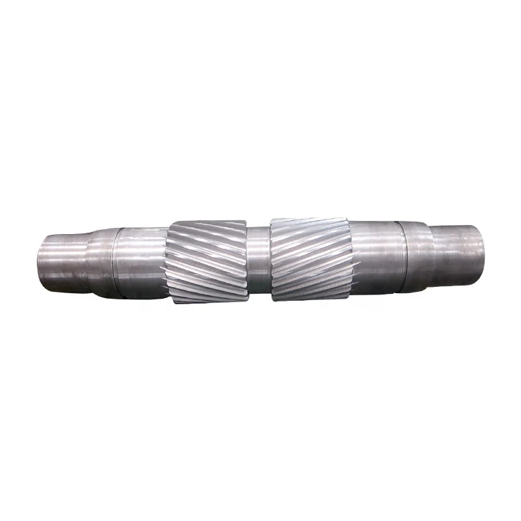 Used of mechanical equipment gear shaft steel shaft