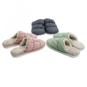 Valentines Soft Sole Fuzzy Plush Indoor Slippers for Women