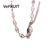 VeFruit Rocknrock 925 Sterling Silver  Chokers Necklace trendy fashion accessories summer jewelry 2021