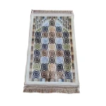 Velvet Flannel Carpet Prayer Mat Muslim Islamic Ramadan Adult Non-slip Soft Portable Prayer Rug Thick Prayer Mat Muslim