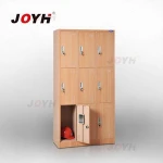 Vestiaire metallique professionnelle avec neuf portes