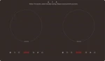 Vietnamese style two burner induction cooker