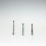 VISONPACK Classic Style Shiny Silver Lipstick Tube