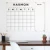 Import VONVIK Hot Sale Professional Acrylic Blank Desktop Calendar Stand from China