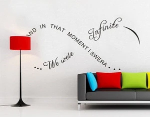 wall decoration stickers vinyl motorcycle wall sticker decal art vinyl quotes we were infinite printable wall decal sticker